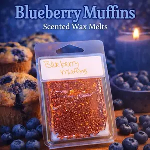 Blueberry Muffins Scented Wax Melts - Aromatic Fragrance for Home Decor & Relaxation
