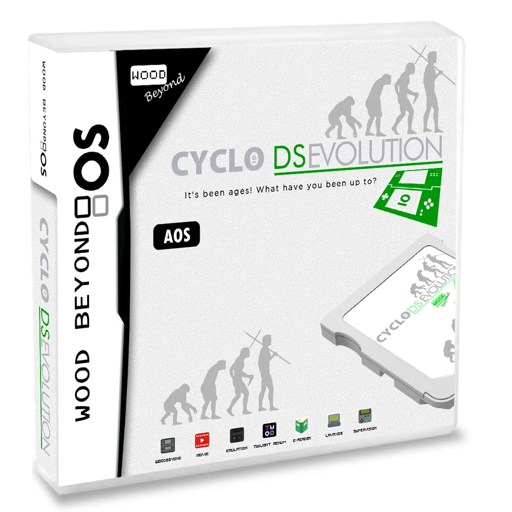 Woodbeyond v3.2 DS CycloDS Evolution AOS Flash Cart for DS 3DS