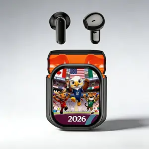 Bluetooth 5.4 Wireless Earphones with LED Display & High Fidelity Sound, Waterproof for Office, Sports, Study and Clear Audio Calls Hi-Fi Earbuds Long Battery Valentine's Day gift