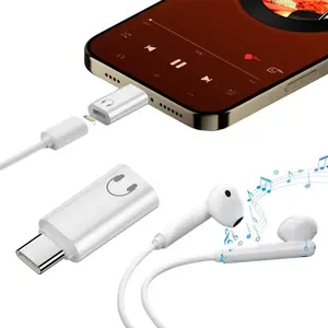 For IOS Female To Type C Male Adapter USB C To IOS Adapter Type-C To IOS Connector USB Type-C Adapter for iPhone 16 15