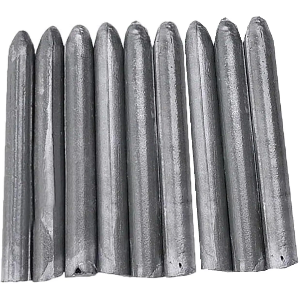 9 Pack Low Temperature Rods - Easy Melt Electrodes for Aluminum, Copper, Iron, and Stainless - Flux Core Rods for Beginners and Professionals