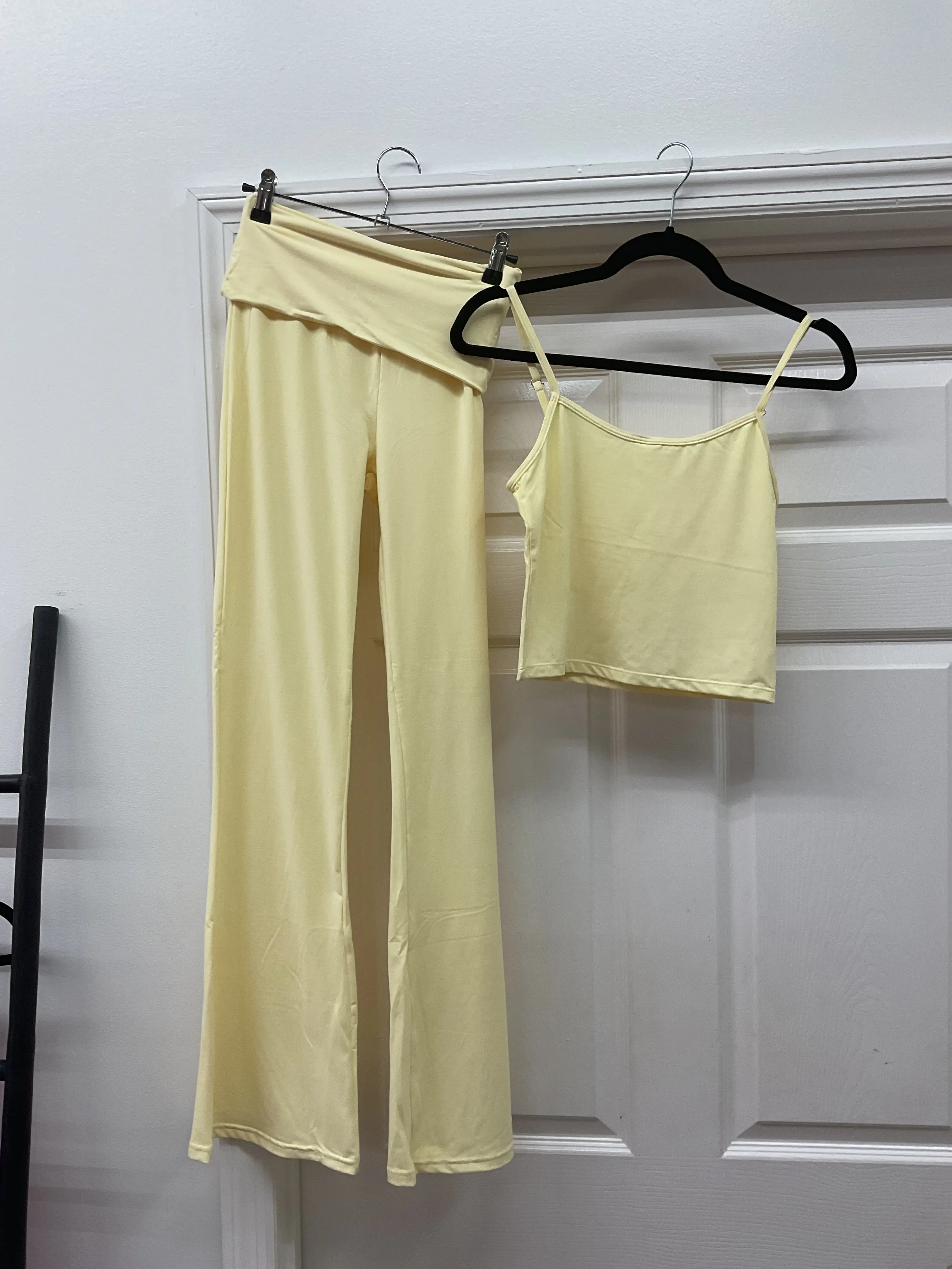 Soft Knit Jersey Camisole - Yellow