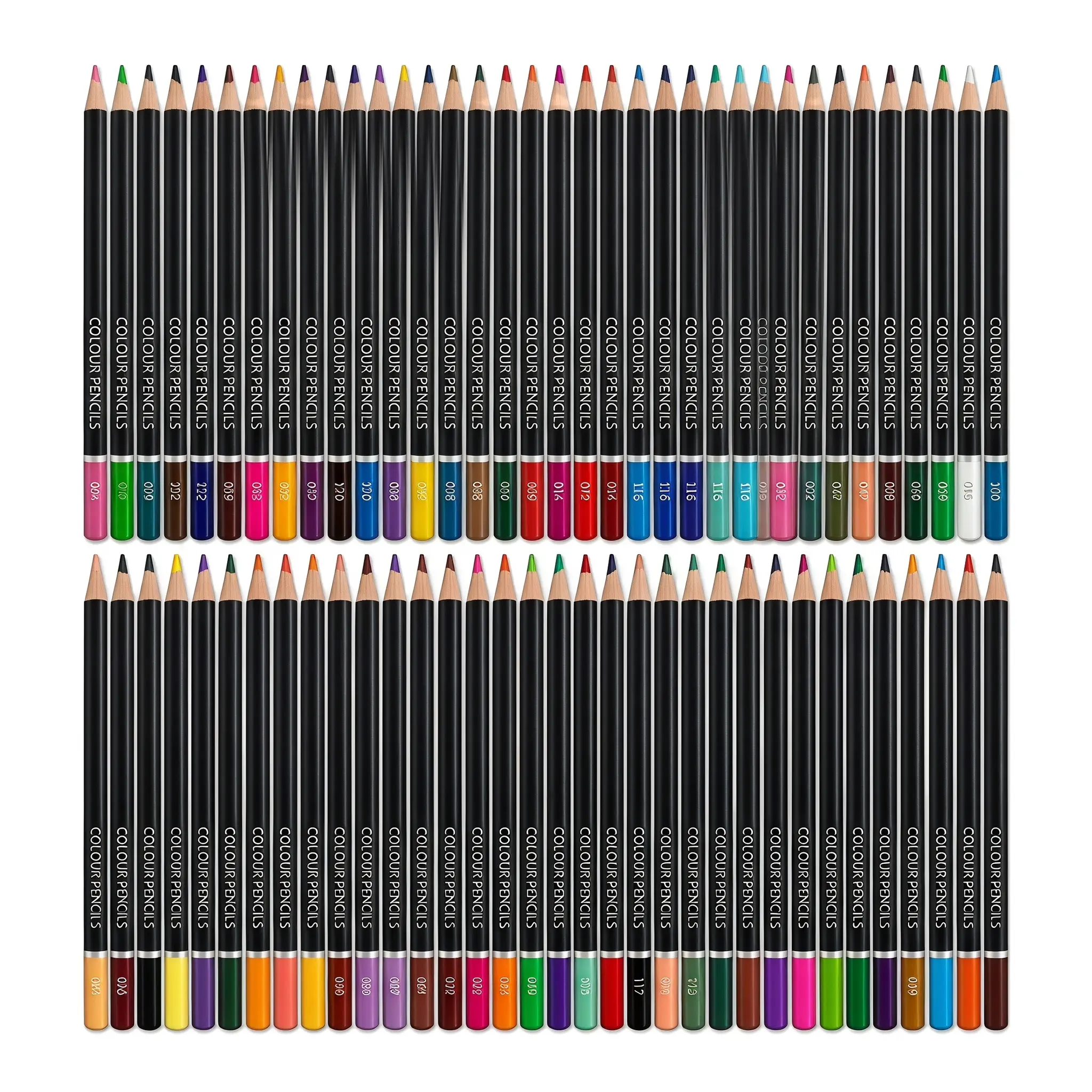 72 Colored Pencils for Coloring and Drawing, Premium, Soft Core, 48 Count (Pack of 1), Multicolor