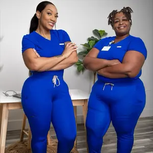 ROYAL BLUE STRETCH FIT SET matching outfit