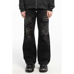 Whiskered Black Rogue Denim
