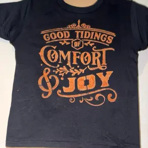 Custom Christmas Themed Bleached T Shirts for Festive Wear in Small Medium Large Sizes