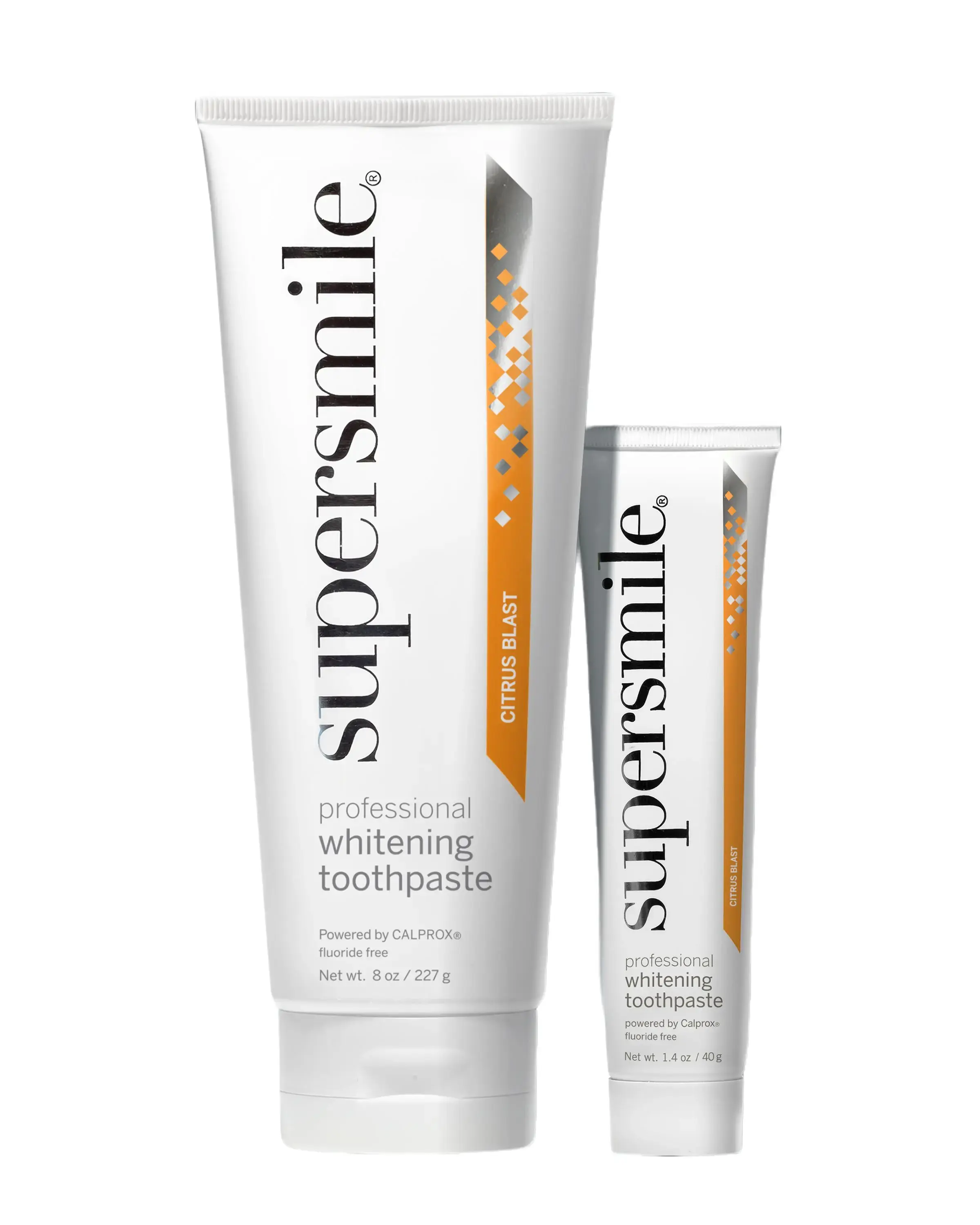 Mint Whitening Oral Toothpaste, Citrus Blast Home-Away Accelerator for Daily Use