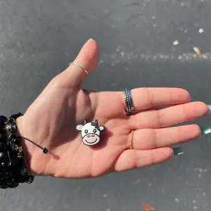 Cow croc charm Cow croc charm