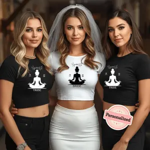 Personalized Bachelorette Crop Top