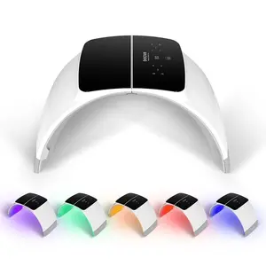 Professional 7 Color LED Mask Multifunctional Skincare Instrument, Facial Light Therapy Beauty Device, Facial Beauty Machine, Suitable for Girlfriend & Mother