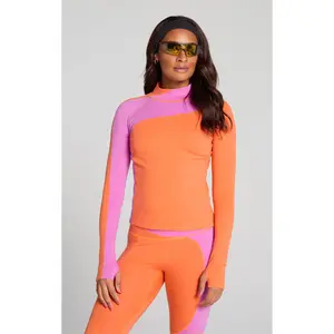 Wool Sculpt Merino Baselayer Mock Neck