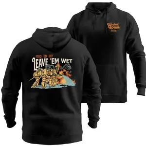 Firefighter Humor Hoodie, Fire Rescue Graphic Pullover, Funny Casual Hoodie for Men, Gift for Firefighters & First Responders