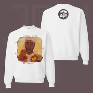 Tupac Sometimes I Cry Vintage Rap Tee, Emotional Hip Hop Graphic Shirt, Artistic Streetwear Oversized T-Shirt, Poetic Aesthetic Tee