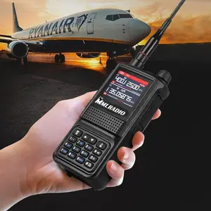 MMLRADIO Portable Handheld Walkie Talkie, 5W Dual Band Two Way Ham Radio Transceiver, Long Range Portable Handheld Walkie Talkie for Outdoor Two Way Radios