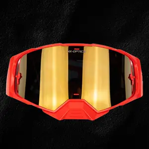 MX GOGGLES RED-WHT V2