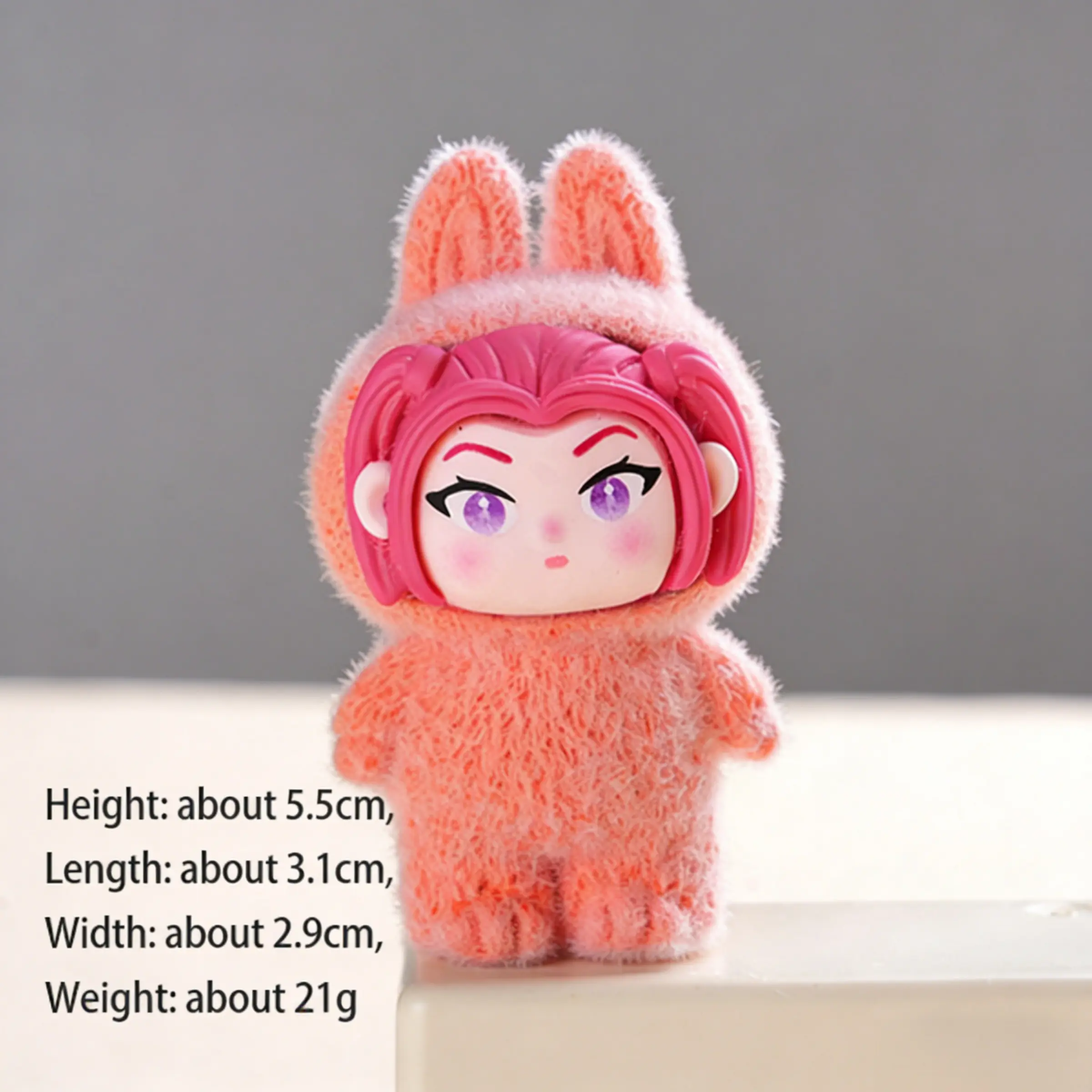 02 Flocked Demon Girl Group - Mira