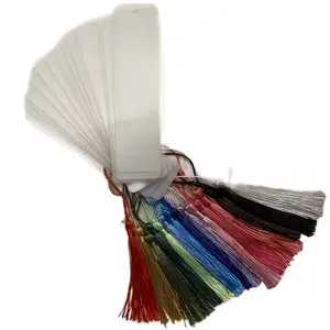 Bookmarks and tassels for wraps or diy  Pack includes 15 bookmarks and tassles. ***Remember to peel both sides of bookmarks before adding wraps!!!***