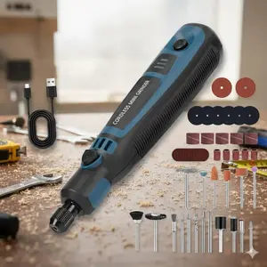 Professional Electric Engraver Pen Kit, High-Speed USB Charging, Portable Mini Grinder for Jewelry, Metal, DIY Polishing & Carving, Home Repair Tool Set, Cordless Rotary Tool
