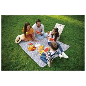 SCOUT Guys and Dots 60x72 Water Resistant Outdoor Blanket