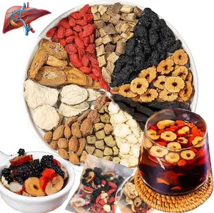 Kidney Tea Formula Ginseng Five Treasure Tea, Natural Kidney Cleanse Detox Tea for Men & Women, Organic Herbal Health Tea Beverage