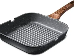 Nonstick Grill Pan for Stove Tops 9.5 Inch