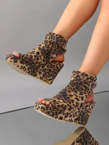 Summer Fashion Women's Open Toe Chunky Heel High Heels Elevator Party Sandals, Stylish Height Increasing Ladies Shoes for Parties