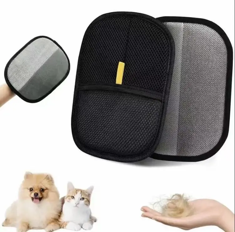 Reusable Pet Hair Remover Glove, Handheld Pet Hair Removing Glove, Pet Hair Removal Tool, Dog & Cat Grooming Cleaning Supplies