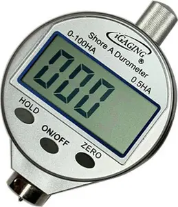 iGaging Shore D Precision Digital Durometer - 35-hd-100 D (hd-100) Model, Ergonomic Lightweight Grip, Precision Readout, CR2032 2 Batteries