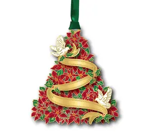 Beacon Designs Poinsettia Tree Ornament