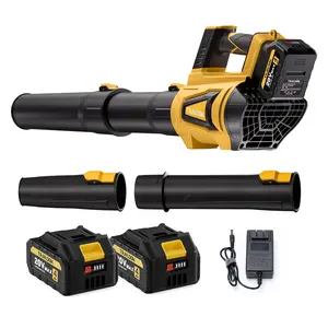 Cordless Leaf Blower 20V Max, Portable Electric Air Blower with Rechargeable Battery, Lightweight Handheld Blower for Lawn Care, Garden, Patio, Yard, Garage, Dust Cleaning, Car Drying & Outdoor Use