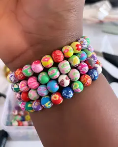 Color Bomb Bracelet - Vibrant Floral Beaded Bracelet for Women - Fashionable & Trendy Accessory