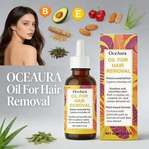 OCEAURA Oil For Hair Removal - Cyperus Rotundus Soothing Post Hair Removal Nourishing Repair Oil