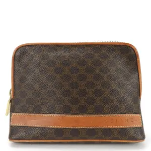 Pre-owned Celine Others Small Leather Goods Macadam PVC Pouch