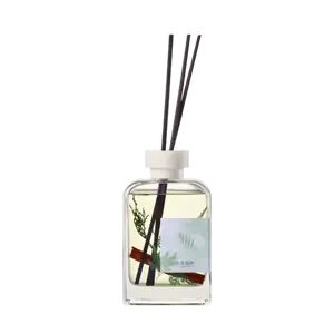 SONG CHAO 500ml Reed Diffuser, "Misty Forest" Aroma for Home & Bedroom, Long-Lasting Natural Fragrance, Flameless Essential Oil Diffuser