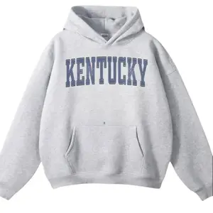 Kentucky Hoodie, Vintage College Style Sweatshirt with Bold Letter Print, Retro Athletic Pullover for Men and Women, Cozy Cotton Gift Top graphic cotton hoodie