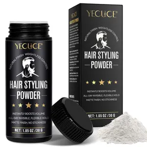 Yecuce Hair Styling Powder 30g Bottle, Long-Lasting Hold, Matte Finish, Natural Look, Perfect for Volume & Texture