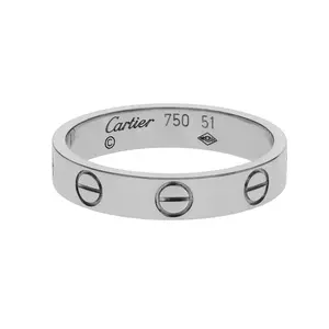 Pre-owned Cartier Love Ring Size 51
