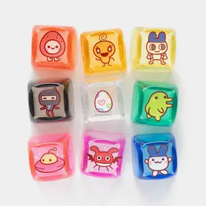 Transparent Virtual Pet Key Caps - Cute Clear Plastic MOA Profile Keycaps for Mechanical Keyboards - 18mm x 18mm - Customizable & Fun Design