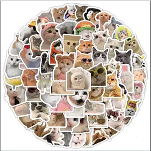 [Random Pack 5] Cute Cat Dog Cartoon Stickers