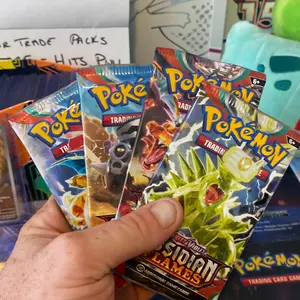 Pokémon scarlet and violet, obsidian, flames booster pack