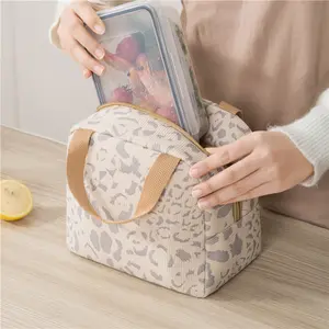 Washi Pattern Insulated Lunch Box with Ice Pack Versatile Lunch Bag Picnic Bag Outdoor Travel Bag for Fresh Meals on the Go Compact Practical Multi-functional