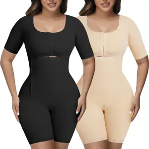 Fajas Colombianas Shapewear Bodysuit for Women Tummy Control Breathable Garment Full Body Shaper Butt Lifter with Zipper Crotch Womenswear Comfort
