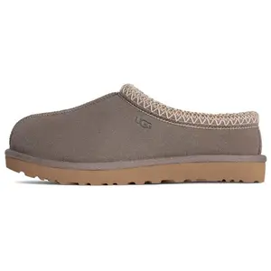 UGG Tasman Slipper 'Smoke Plume' Women's Plush Sheepskin Lined Round Toe Summer Slippers for Cozy Lounging