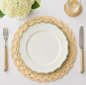 BRAIDED NATURAL PLACEMATS