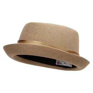 Wool Upbrim Pork Pie Fedora for Men