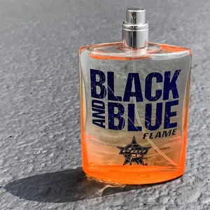 Tru Western PBR Black and Blue Flame Men's Cologne, 3.4 fl oz (100 ml) - Sporty, Clean, Fresh
