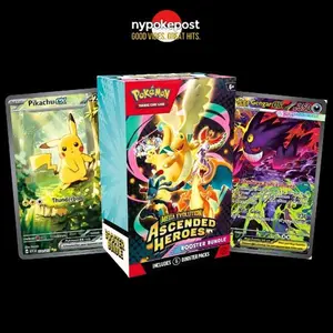 Ascended Heroes Booster Bundle - 6 packs - Mega Evolution - Pokemon Trading Card Game TCG