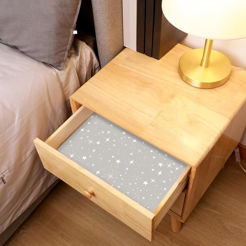 30 Sheets Fragrant Drawer Liners for Dresser, Talcum  Scented Paper Liner 19.5 x 14 Inches   Non Adhesive Drawer Paper Liner for Home Shelf Closet Cabinet