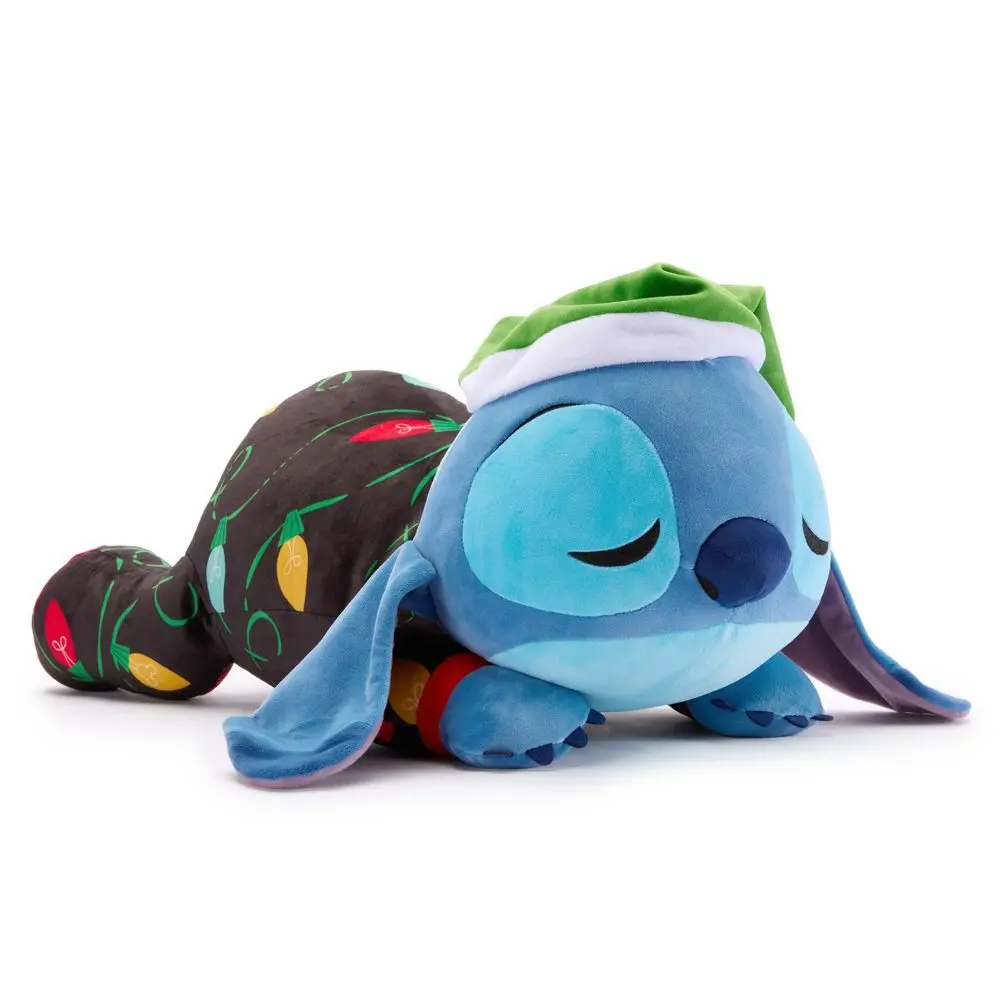 Disney Lilo & Stitch Kids' Cuddleez Plush Reading Pillow, 100% Poly Fill Polyester, Lilo & Stitch Graphic, Hand Wash Line Dry