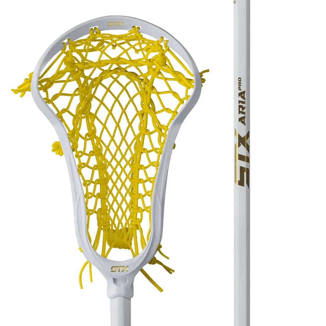 Women's STX Aria Pro Lacrosse Throw Stick with LockPocket, Strung Complete Stick, Womens Lacrosse Throw Stick